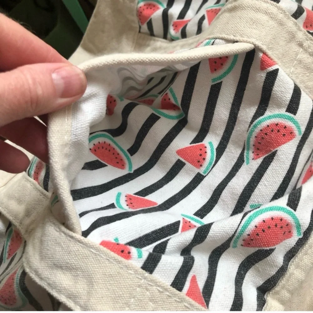 Watermelon Print Tote Bag - Picture 6 of 6